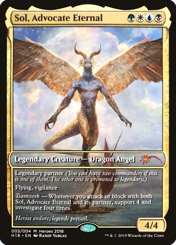 Sol, Advocate Eternal [Heroes of the Realm 2018] | Devastation Store