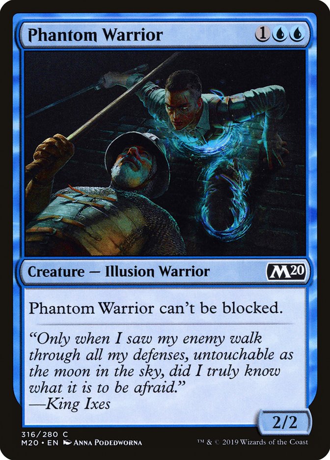 Phantom Warrior [Core Set 2020] | Devastation Store