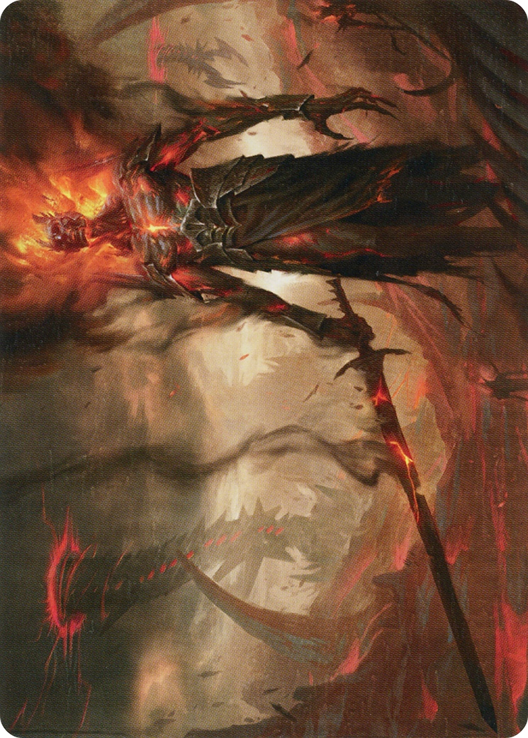 Ashen Reaper Art Card [March of the Machine Art Series] | Devastation Store
