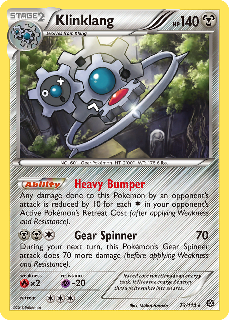 Klinklang (73/114) [XY: Steam Siege] | Devastation Store