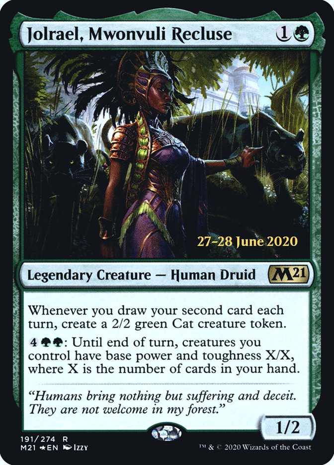 Jolrael, Mwonvuli Recluse  [Core Set 2021 Prerelease Promos] | Devastation Store