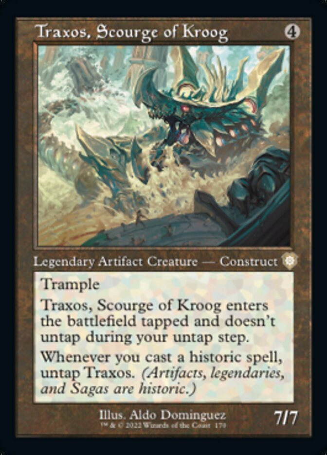 Traxos, Scourge of Kroog (Retro) [The Brothers' War Commander] | Devastation Store