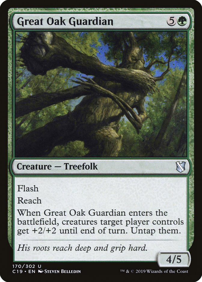 Great Oak Guardian [Commander 2019] | Devastation Store