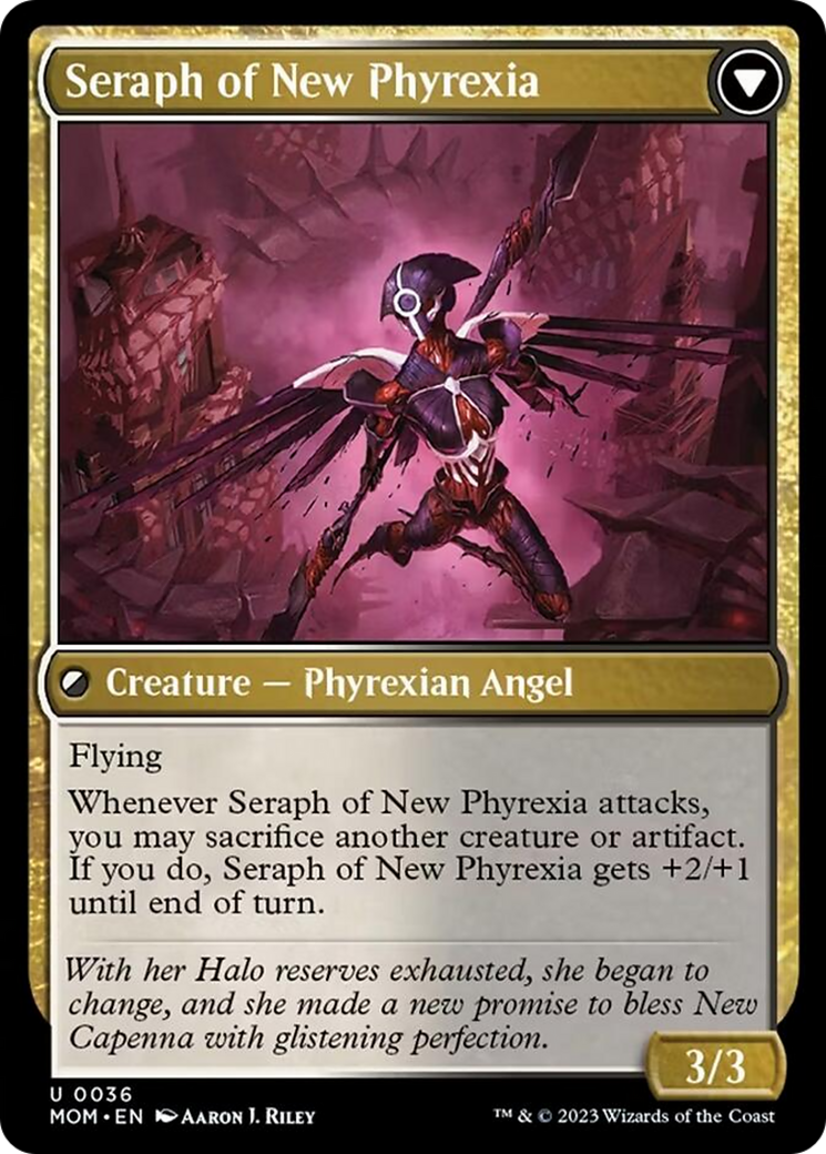 Seraph of New Capenna // Seraph of New Phyrexia [March of the Machine] | Devastation Store