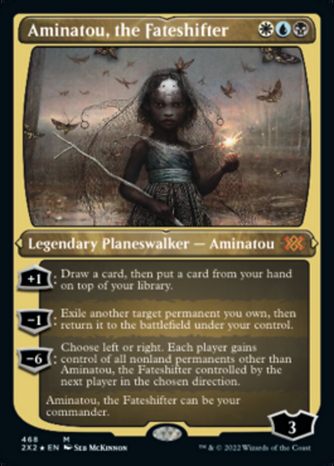 Aminatou, the Fateshifter (Foil Etched) [Double Masters 2022] | Devastation Store