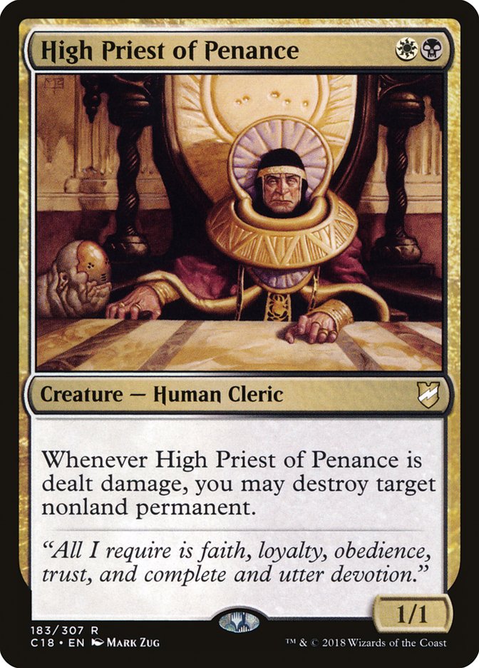 High Priest of Penance [Commander 2018] | Devastation Store