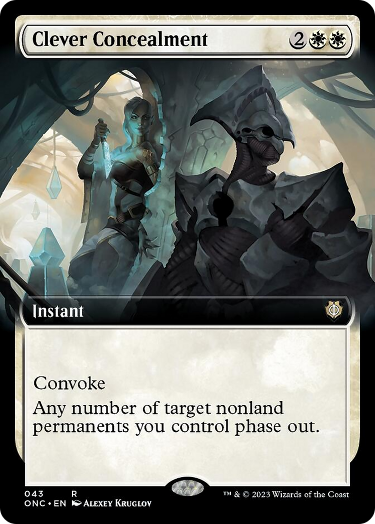Clever Concealment (Extended Art) [Phyrexia: All Will Be One Commander] | Devastation Store