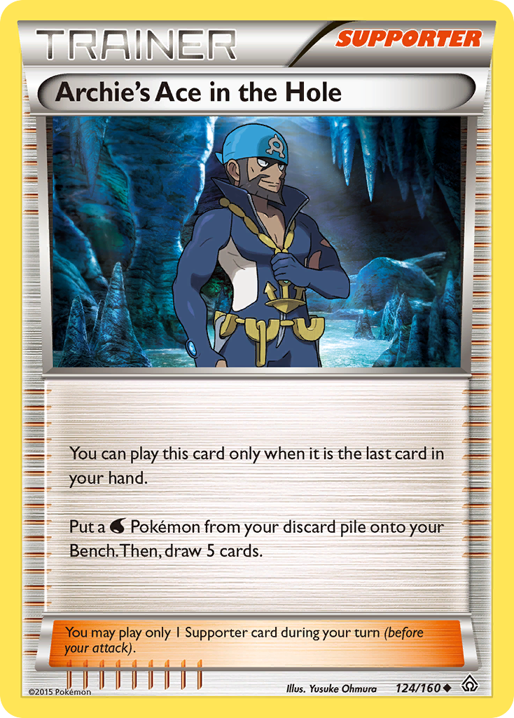 Archie's Ace in the Hole (124/160) [XY: Primal Clash] | Devastation Store