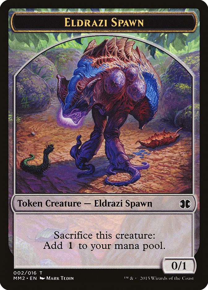 Eldrazi Spawn (002/016) [Modern Masters 2015 Tokens] | Devastation Store