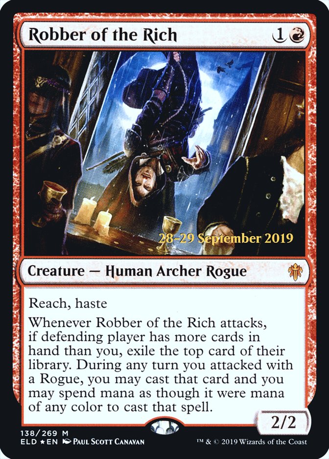 Robber of the Rich  [Throne of Eldraine Prerelease Promos] | Devastation Store