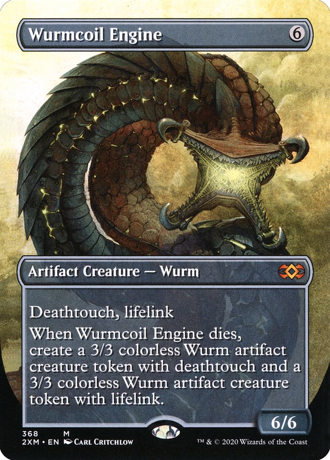 Wurmcoil Engine (Toppers) [Double Masters Extended Art] | Devastation Store