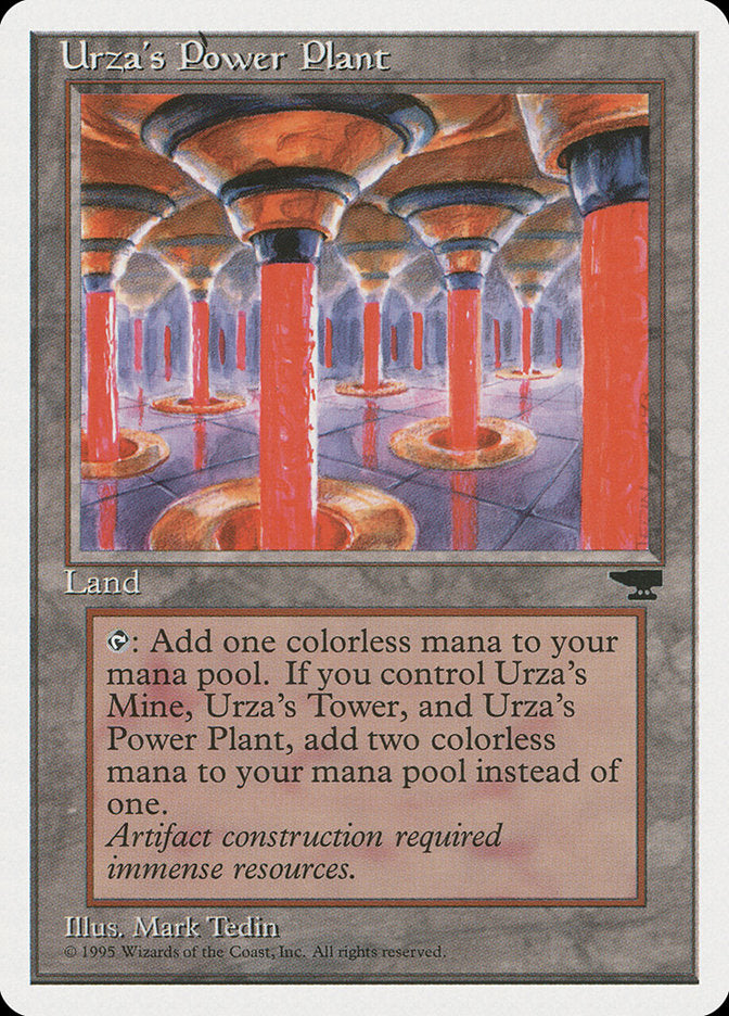 Urza's Power Plant (Red Columns) [Chronicles] - Devastation Store | Devastation Store