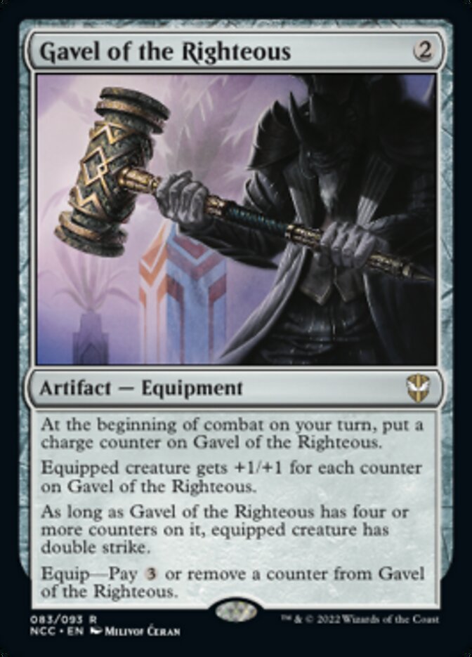 Gavel of the Righteous [Streets of New Capenna Commander] | Devastation Store