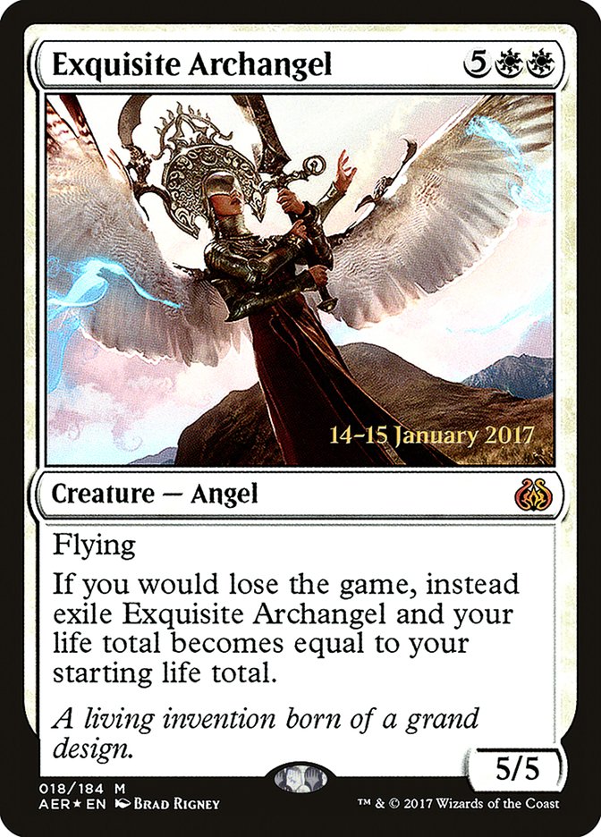 Exquisite Archangel  [Aether Revolt Prerelease Promos] - Devastation Store | Devastation Store