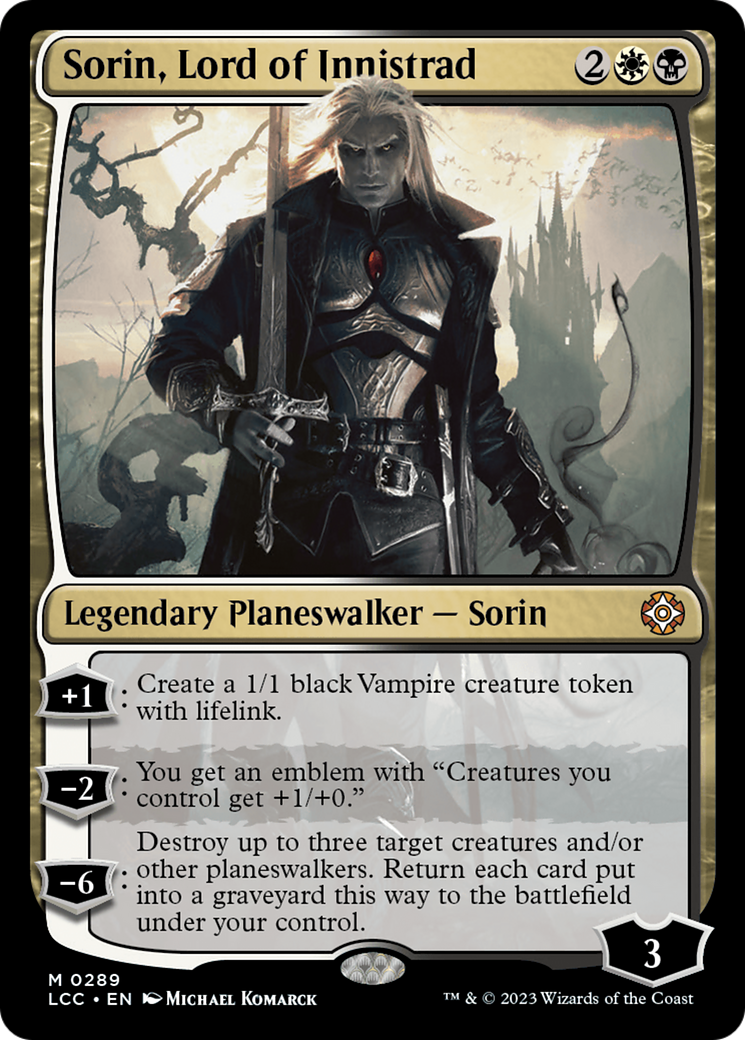 Sorin, Lord of Innistrad [The Lost Caverns of Ixalan Commander] | Devastation Store