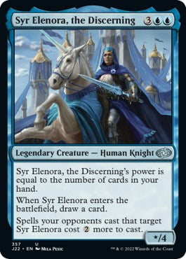 Syr Elenora, the Discerning [Jumpstart 2022] | Devastation Store