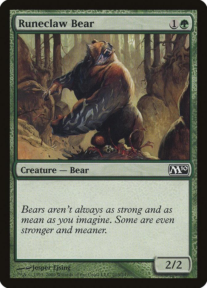 Runeclaw Bear [Magic 2010] - Devastation Store | Devastation Store