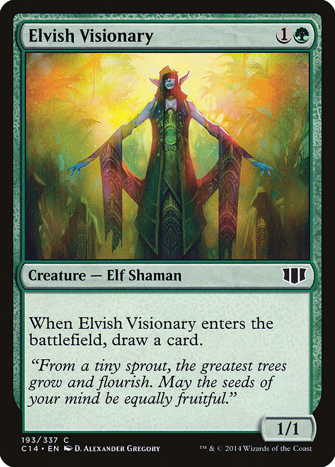 Elvish Visionary [Commander 2014] | Devastation Store