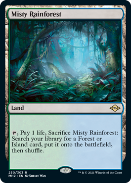 Misty Rainforest [Modern Horizons 2] | Devastation Store