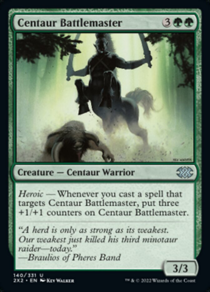 Centaur Battlemaster [Double Masters 2022] | Devastation Store