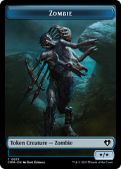 Spirit (0039) // Zombie (0013) Double-Sided Token [Commander Masters Tokens] | Devastation Store