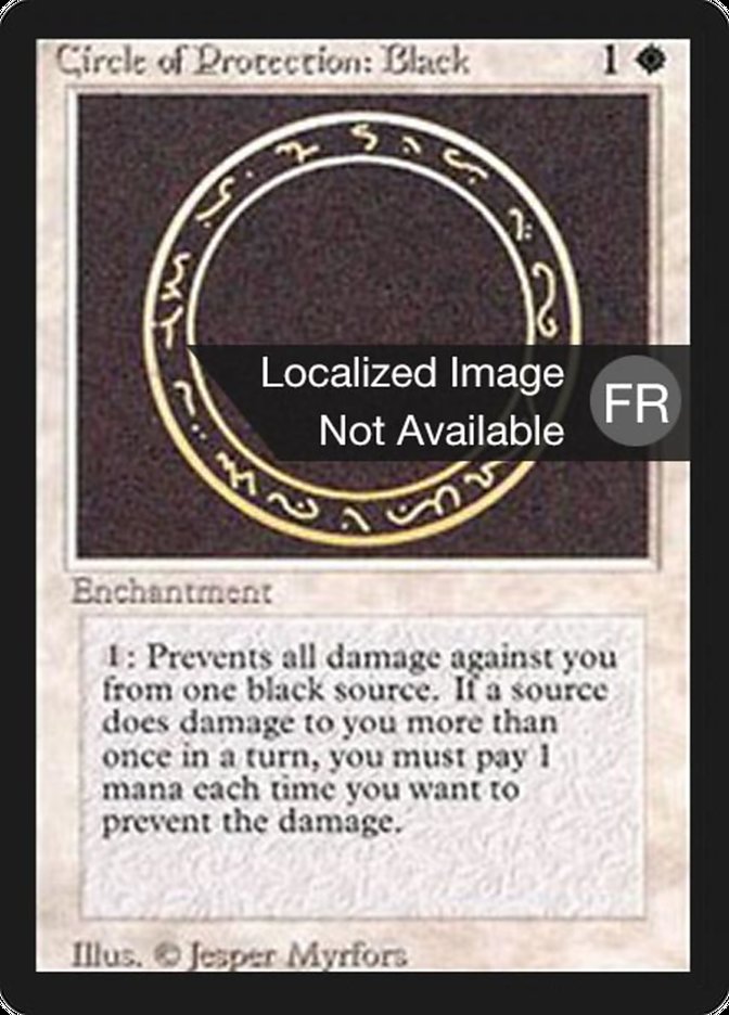Circle of Protection: Black [Foreign Black Border] | Devastation Store