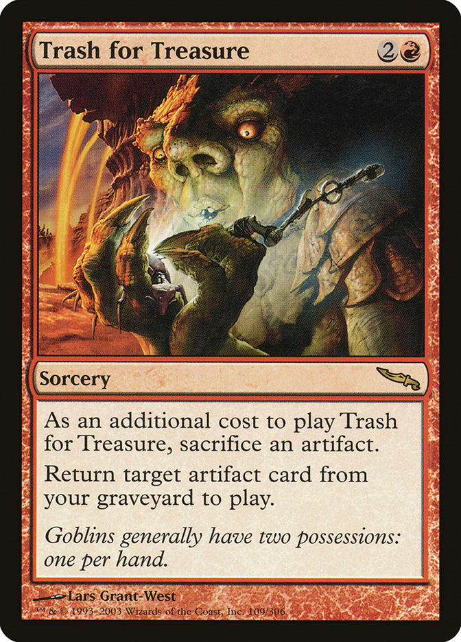 Trash for Treasure [Mirrodin] | Devastation Store