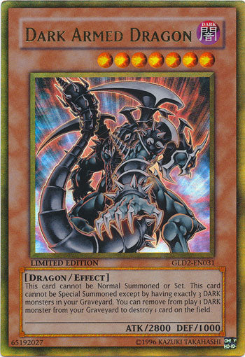 Dark Armed Dragon [GLD2-EN031] Ultra Rare | Devastation Store