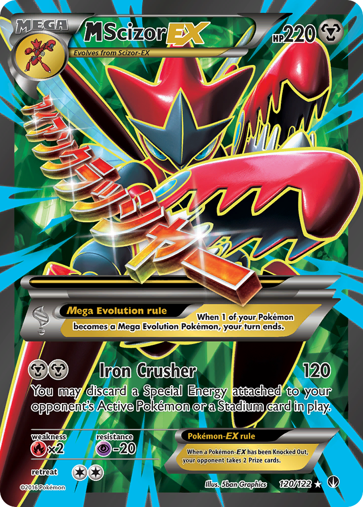 M Scizor EX (120/122) [XY: BREAKpoint] | Devastation Store