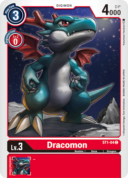 Dracomon [ST1-04] [Starter Deck: Gaia Red] | Devastation Store