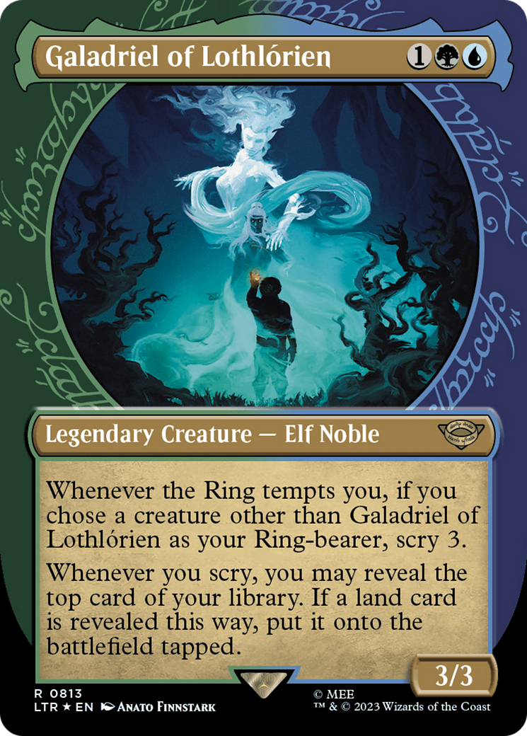 Galadriel of Lothlorien (Showcase) (Surge Foil) [The Lord of the Rings: Tales of Middle-Earth] | Devastation Store