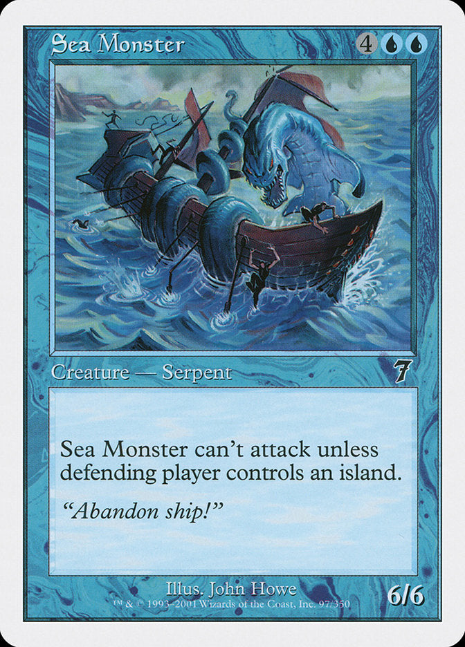 Sea Monster [Seventh Edition] - Devastation Store | Devastation Store