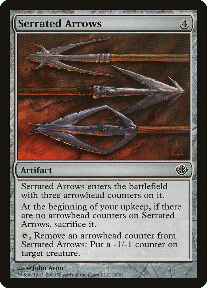 Serrated Arrows [Duel Decks: Garruk vs. Liliana] | Devastation Store