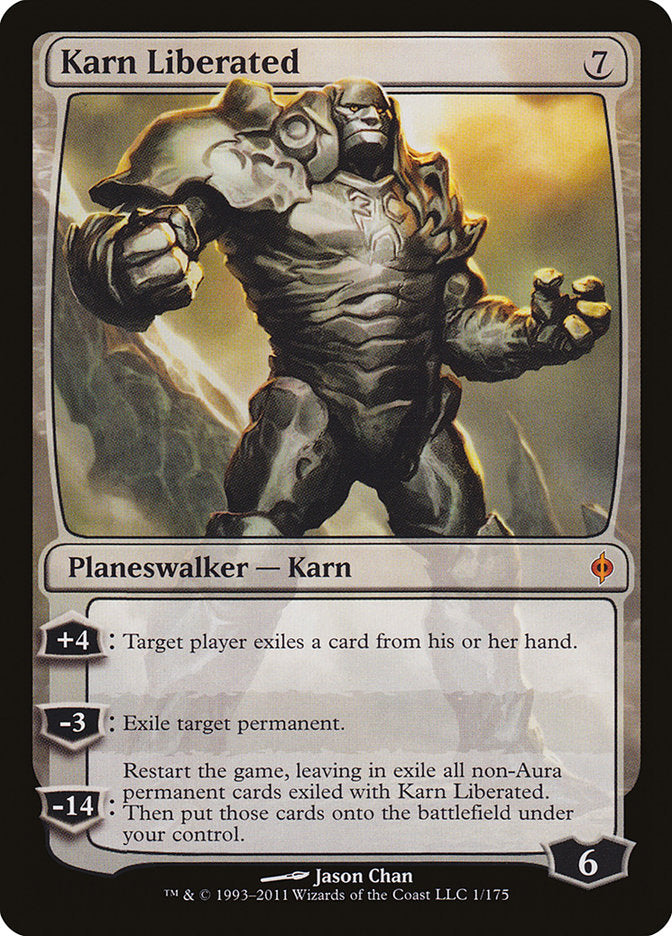 Karn Liberated [New Phyrexia] | Devastation Store