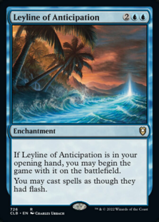 Leyline of Anticipation [Commander Legends: Battle for Baldur's Gate] | Devastation Store