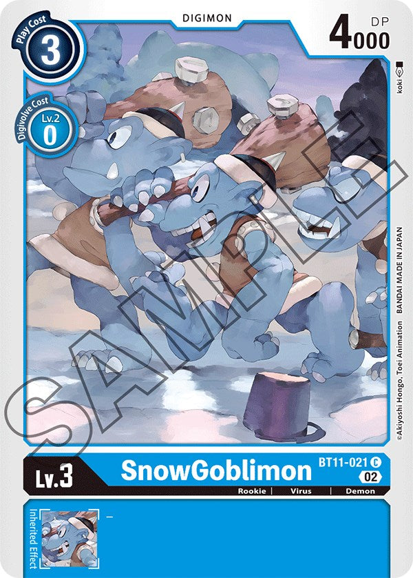 SnowGoblimon [BT11-021] [Dimensional Phase] | Devastation Store