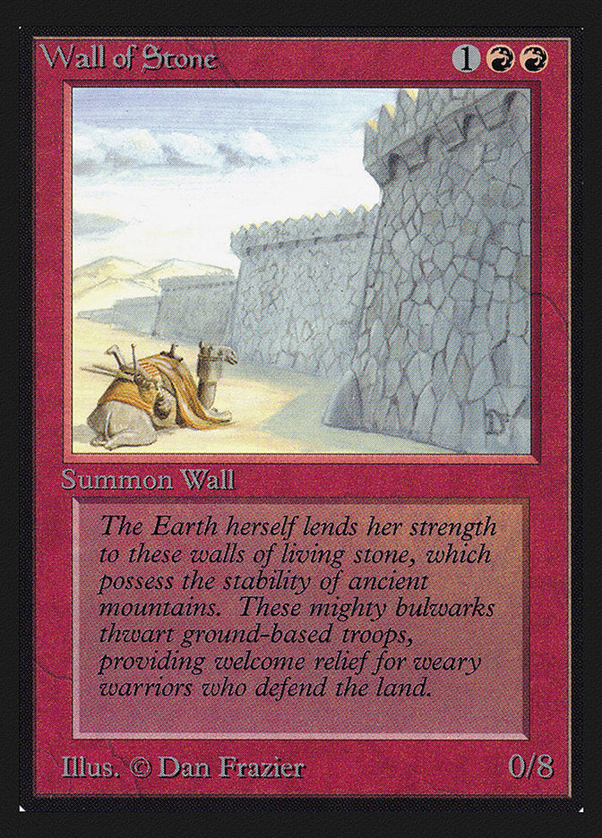Wall of Stone [International Collectors’ Edition] | Devastation Store