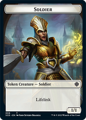 Insect // Soldier Double-Sided Token [Starter Commander Decks] | Devastation Store