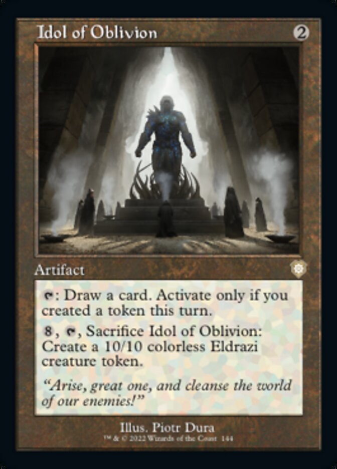 Idol of Oblivion (Retro) [The Brothers' War Commander] | Devastation Store