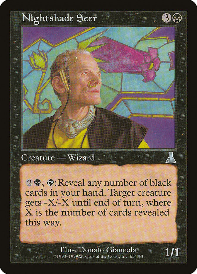 Nightshade Seer [Urza's Destiny] | Devastation Store