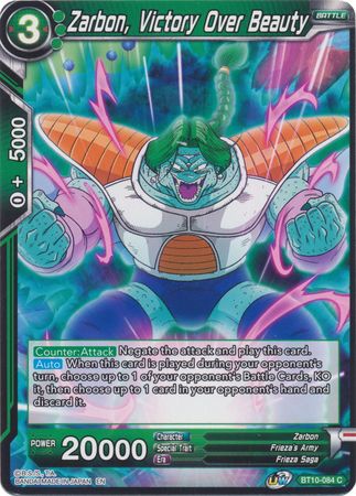 Zarbon, Victory Over Beauty (BT10-084) [Rise of the Unison Warrior 2nd Edition] | Devastation Store
