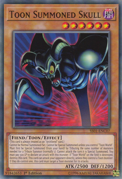 Toon Summoned Skull [SS01-ENC07] Common | Devastation Store