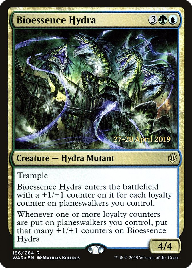 Bioessence Hydra  [War of the Spark Prerelease Promos] | Devastation Store