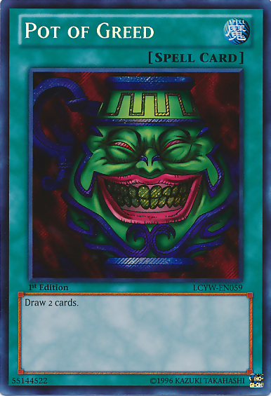 Pot of Greed [LCYW-EN059] Secret Rare | Devastation Store