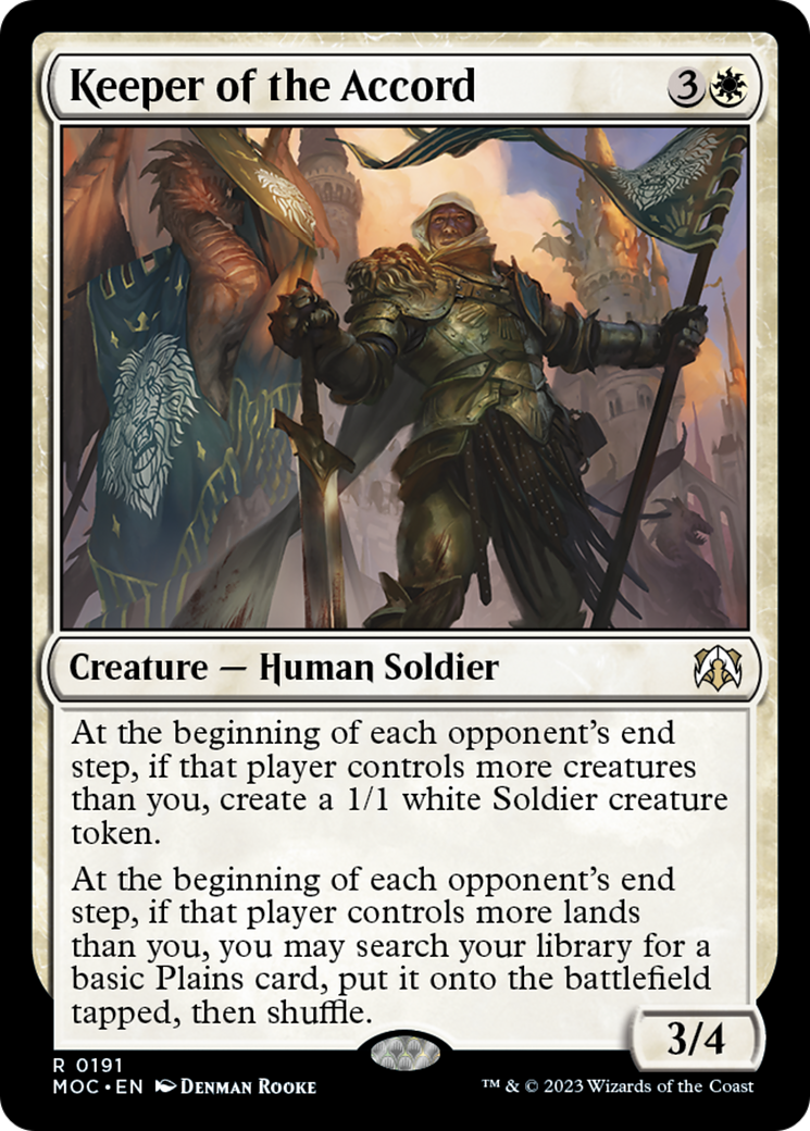 Keeper of the Accord [March of the Machine Commander] | Devastation Store