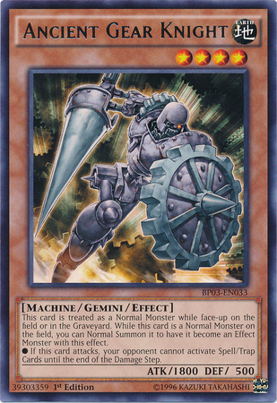 Ancient Gear Knight [BP03-EN033] Rare | Devastation Store