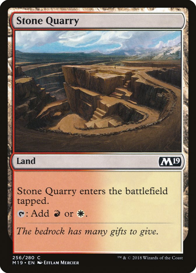 Stone Quarry [Core Set 2019] | Devastation Store