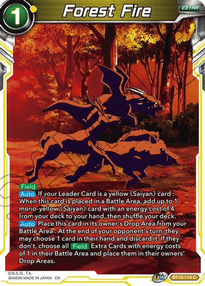 Forest Fire [BT15-114] | Devastation Store
