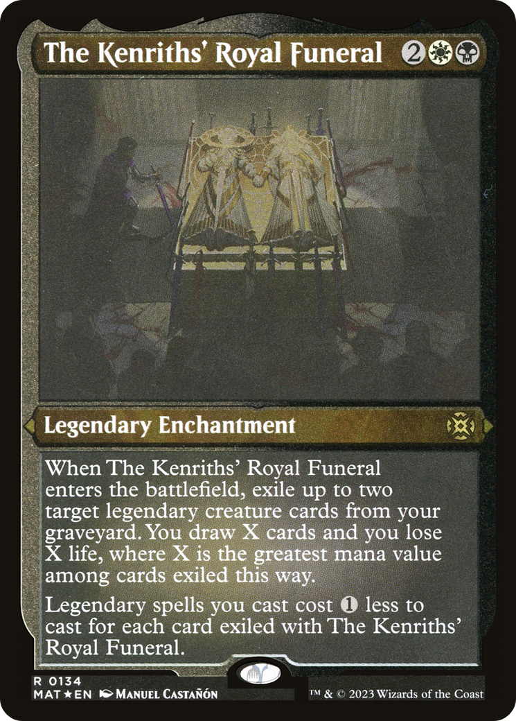 The Kenriths' Royal Funeral (Foil Etched) [March of the Machine: The Aftermath] | Devastation Store