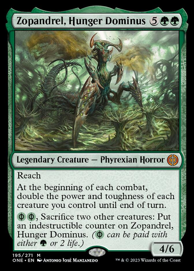 Zopandrel, Hunger Dominus [Phyrexia: All Will Be One] | Devastation Store